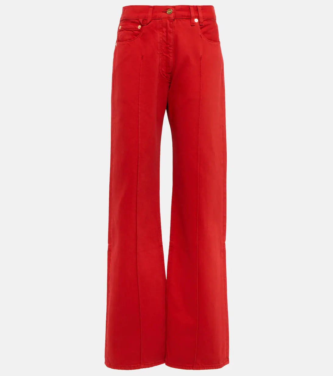 110 denim - front in red