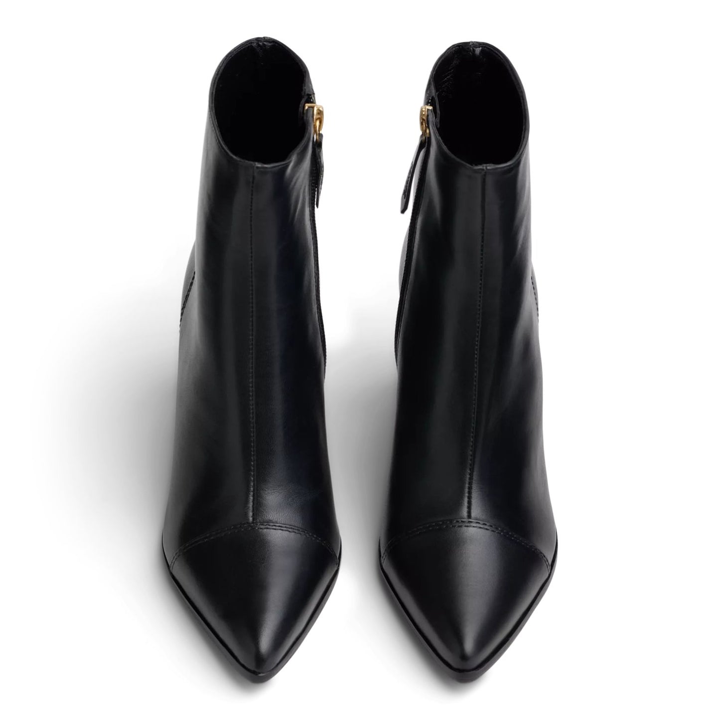 Theodora Leather Booties