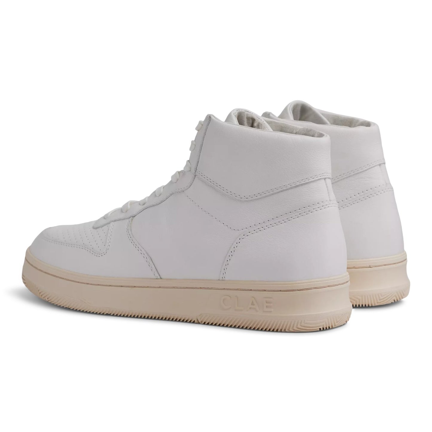 Malone Mid Leather High-Top Sneakers