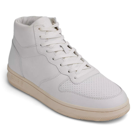 Malone Mid Leather High-Top Sneakers