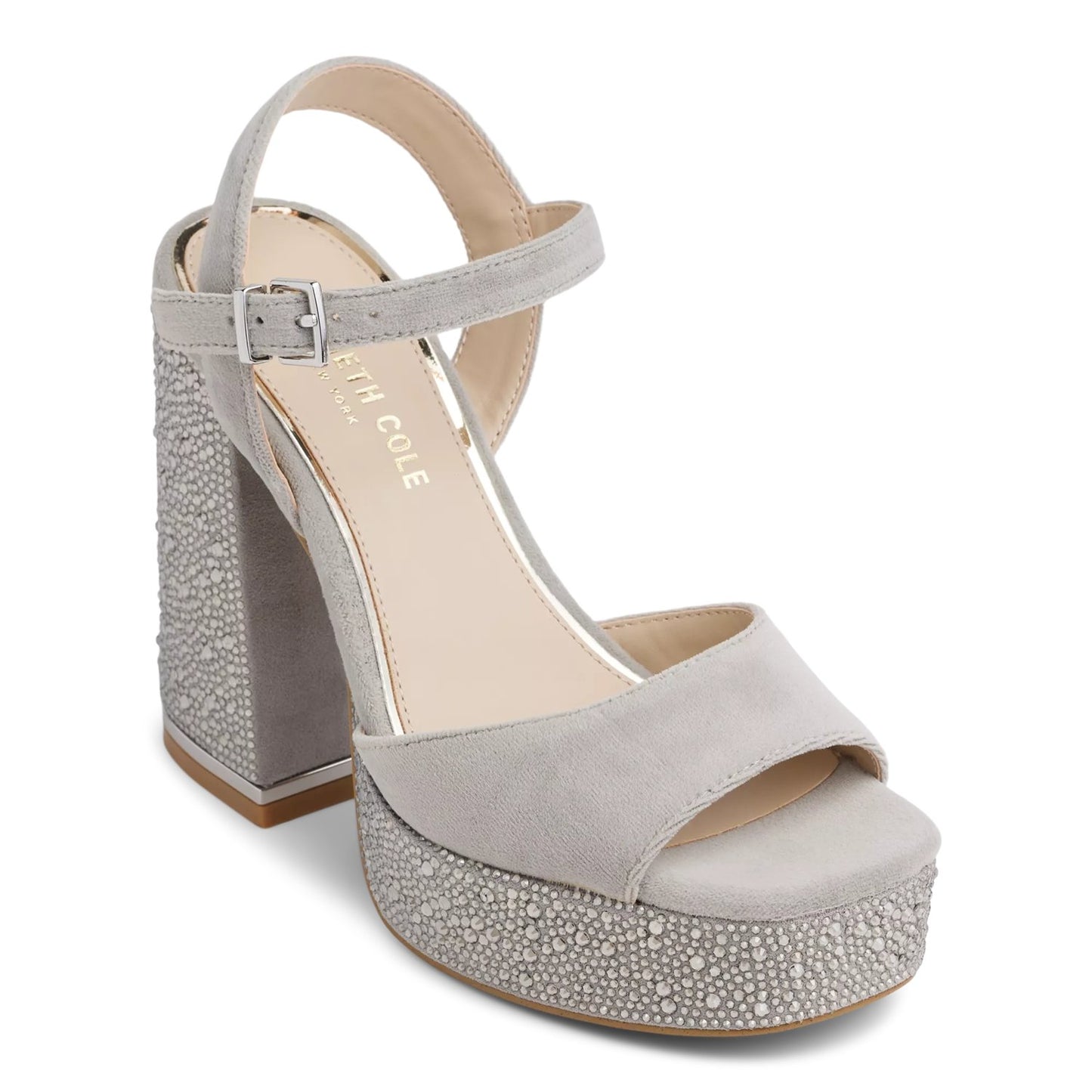 Dolly Crystal Embellished Platform Heels