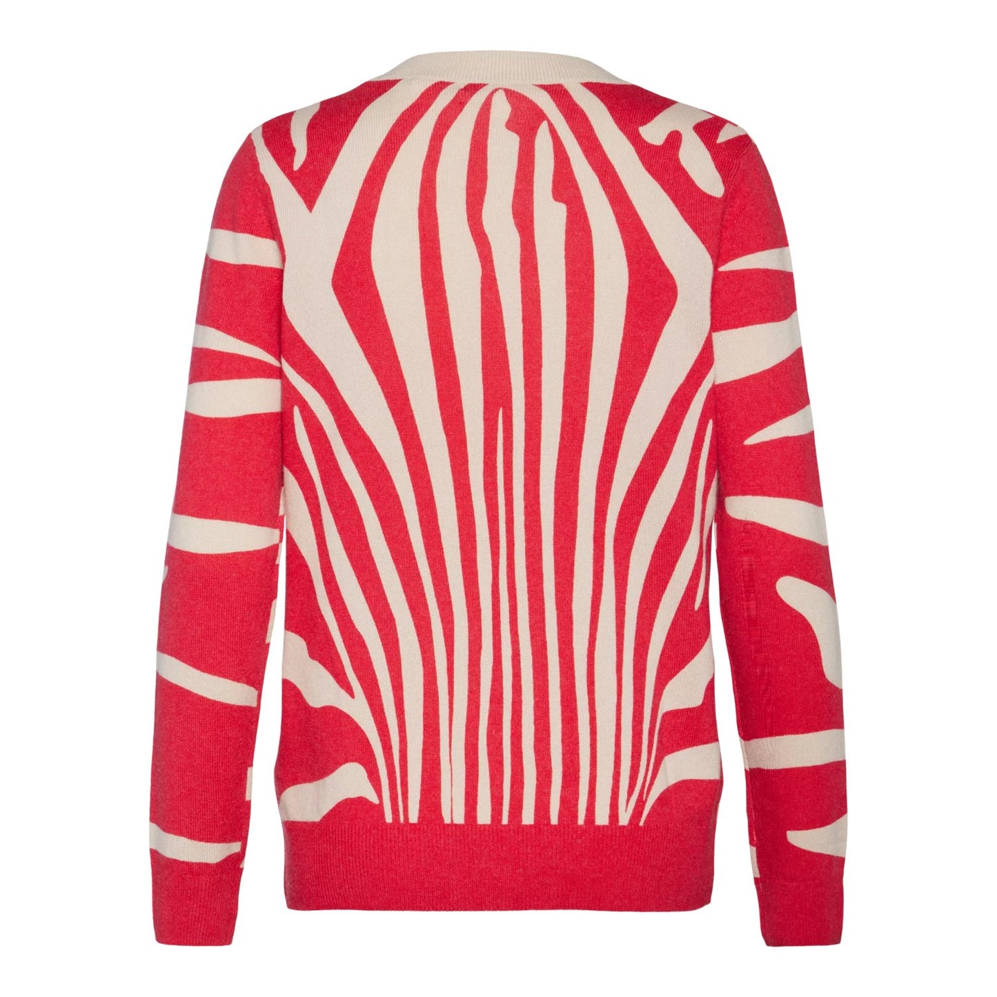 Zebra Wool Blend Sweater