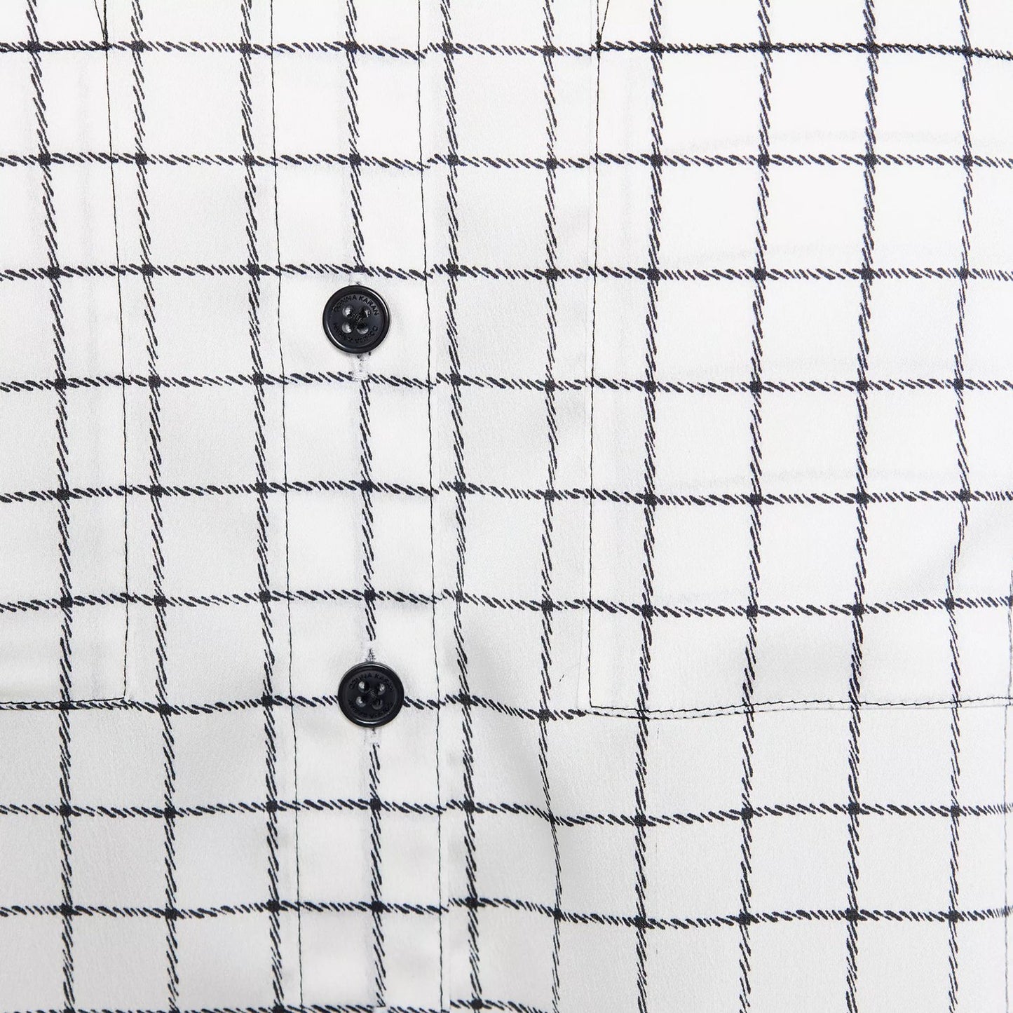 Classic Grid Print Button Down Shirt