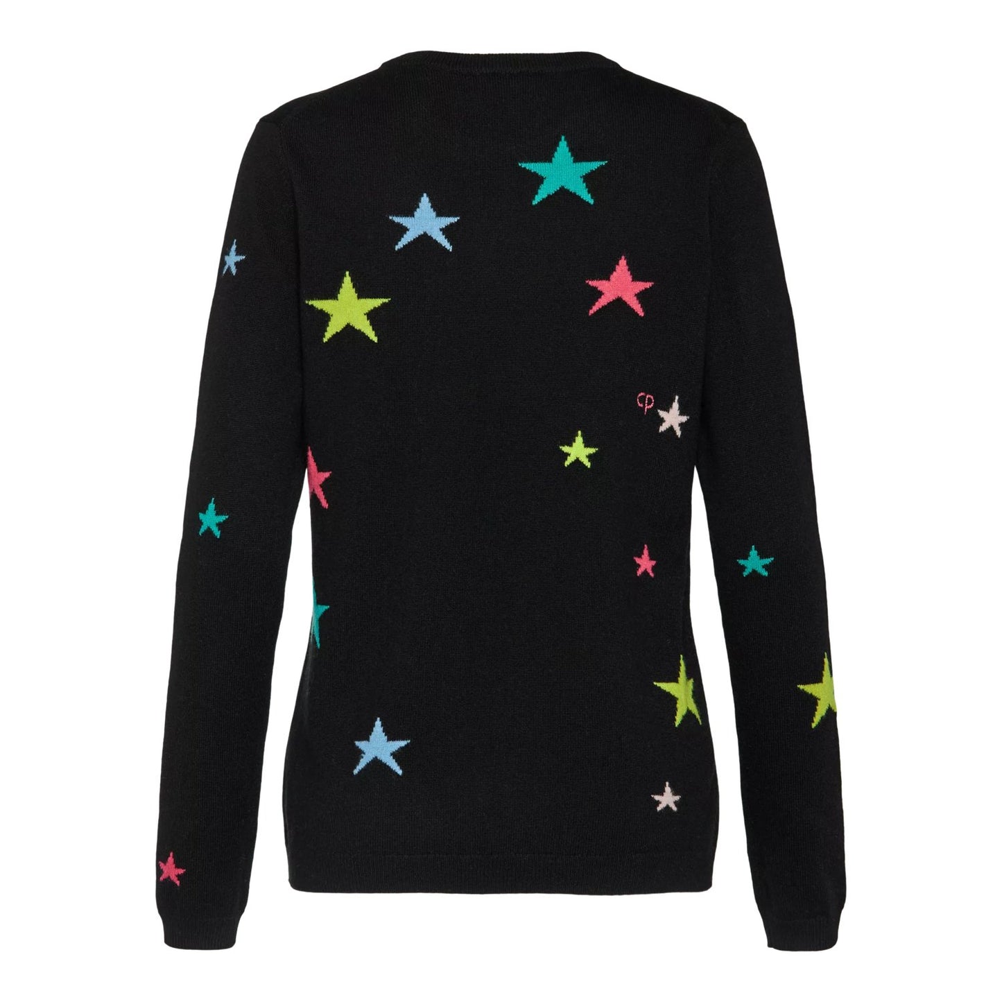 Star Printed Wool Blend Sweater